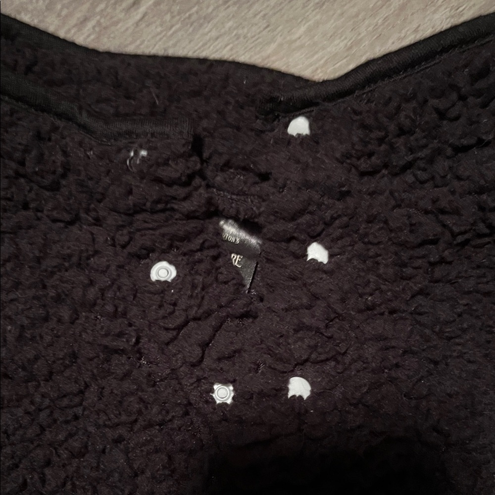 Disney Nightmare Before Christmas Black Sherpa pullover - Picture 2 of 7